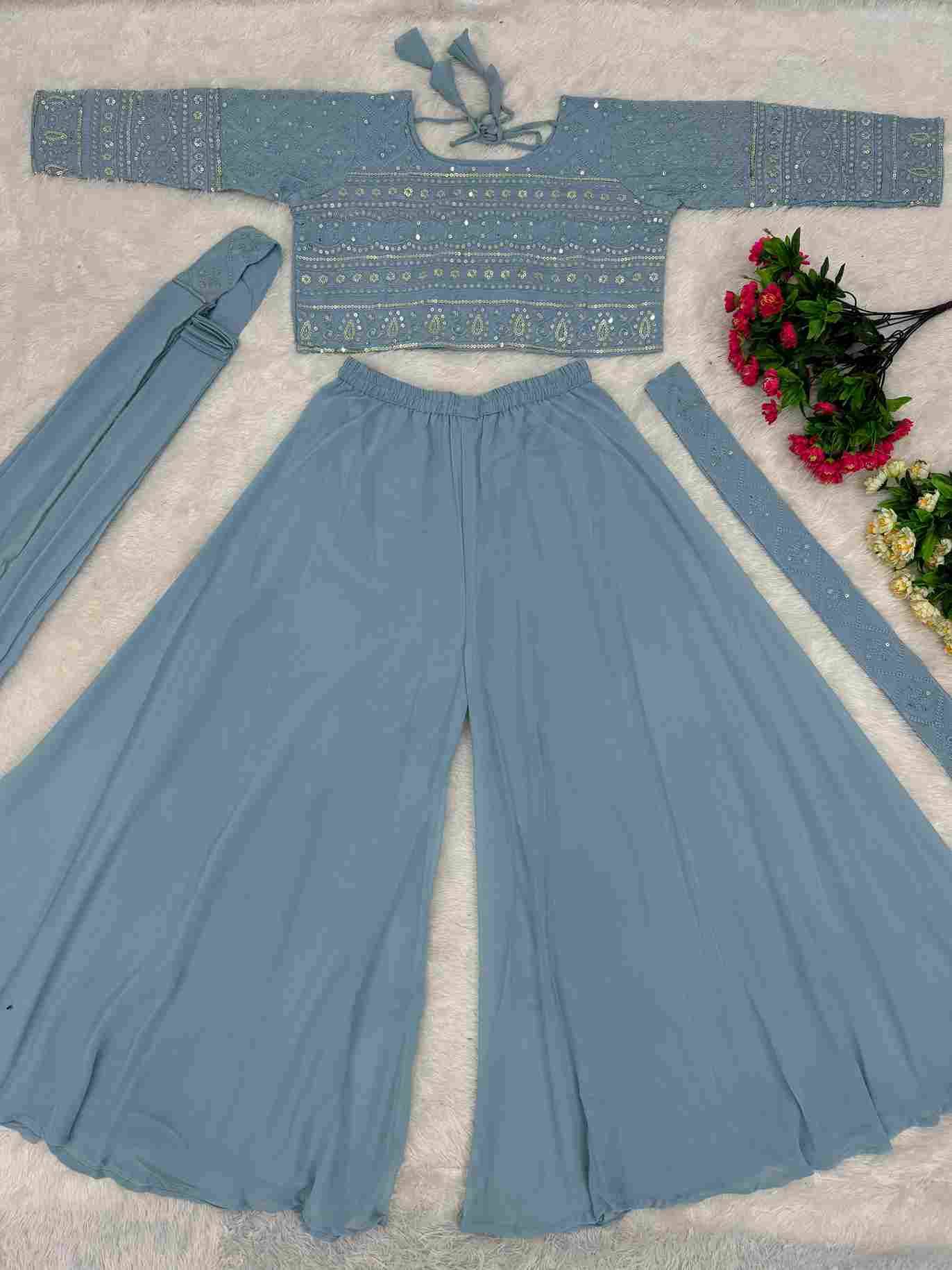 Kf-1652 By Fashid Wholesale 01 To 02 Series Beautiful Stylish Festive Suits Fancy Colorful Casual Wear & Ethnic Wear & Ready To Wear Faux Georgette Dresses At Wholesale Price